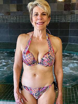 dominate grown-up mom bikini photo