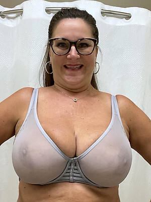 mature tits in bras
