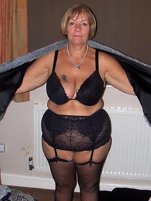 beautiful  matures in black stockings